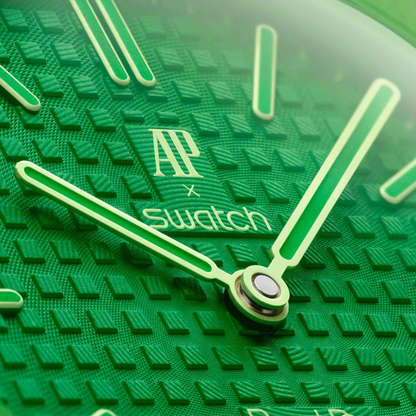AP® x Swatch® Royal Pop Watch - GREEN EIGHT