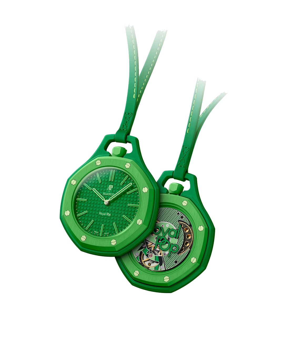 AP® x Swatch® Royal Pop Watch - GREEN EIGHT