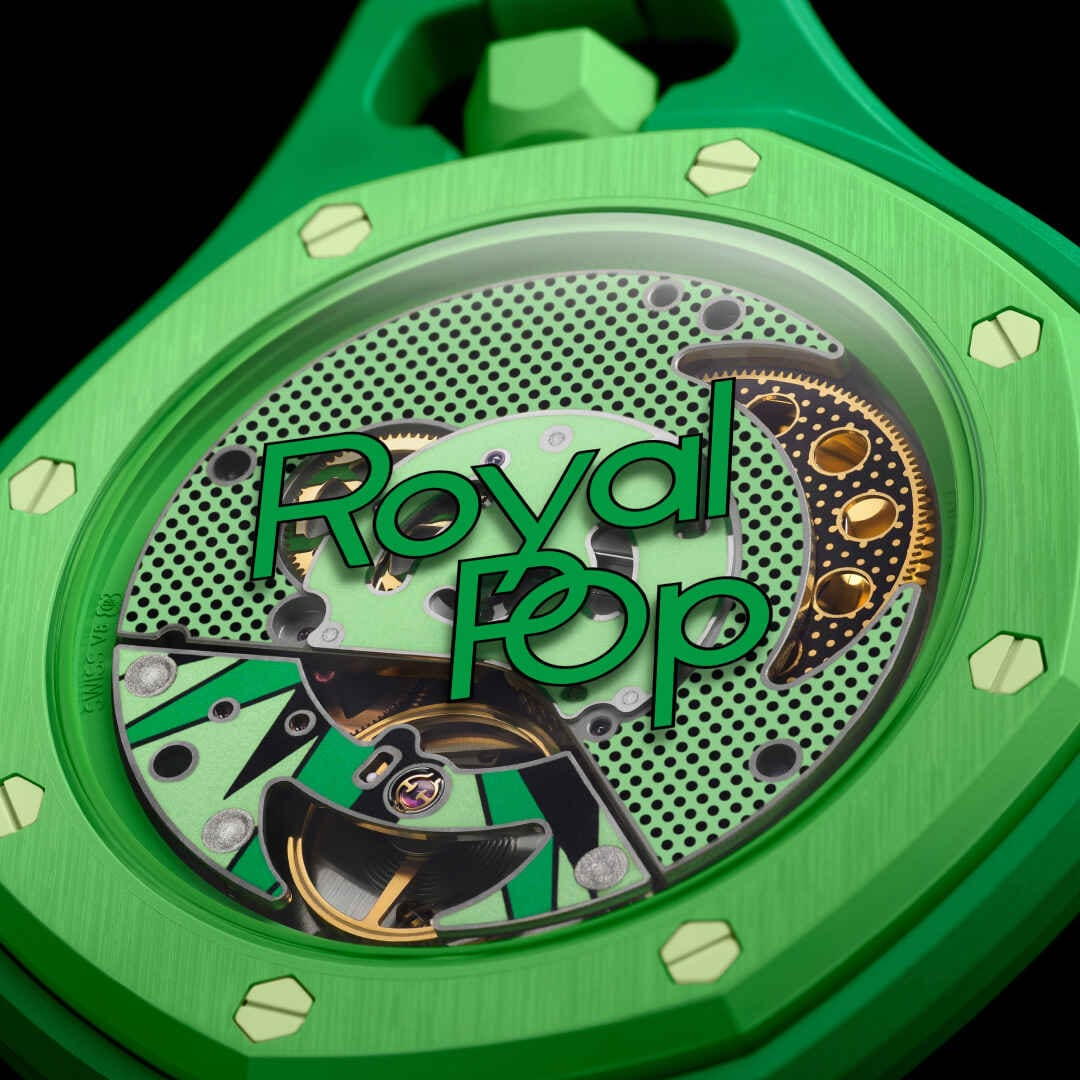 AP® x Swatch® Royal Pop Watch - GREEN EIGHT