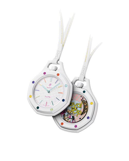 AP® x Swatch® Royal Pop Watch - HUIT BLANC