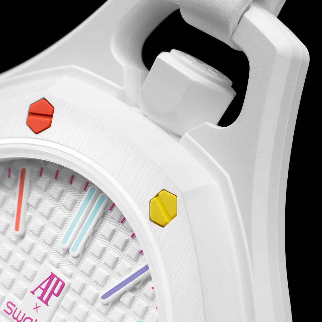 AP® x Swatch® Royal Pop Watch - HUIT BLANC