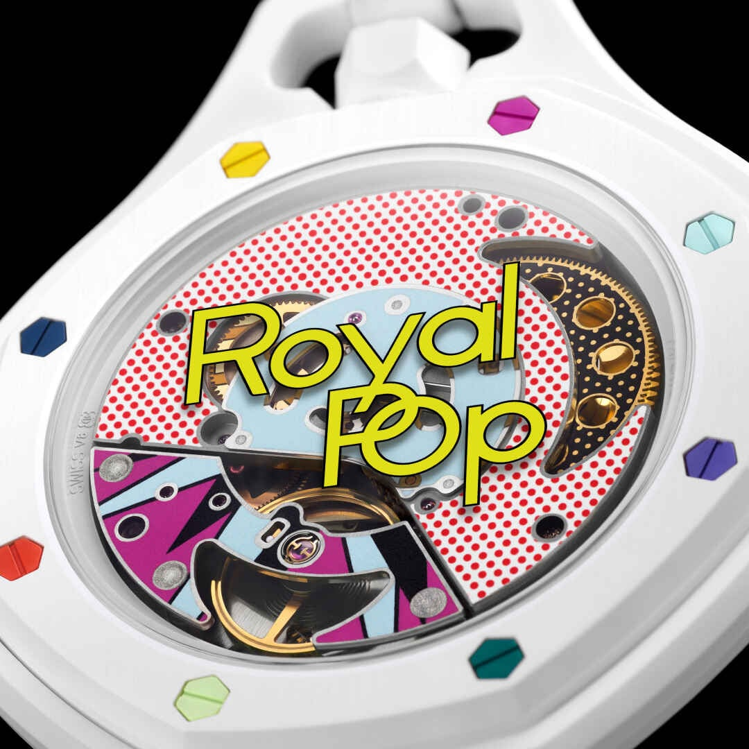 AP® x Swatch® Royal Pop Watch - HUIT BLANC