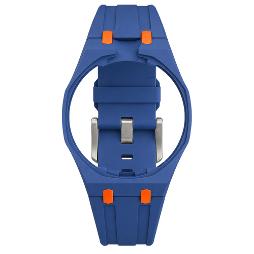 Silicone Bracelet | Blue & Orange