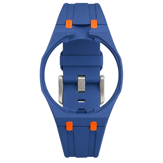 Silicone Bracelet | Blue & Orange