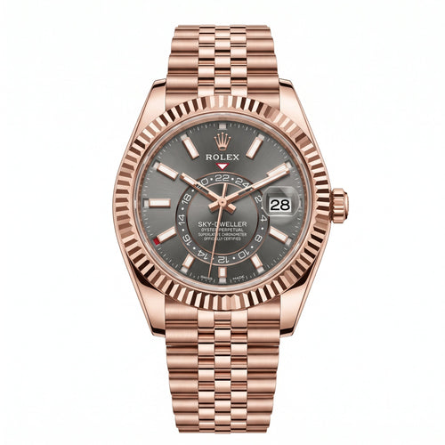 Rolex Sky-Dweller 326935 Everose Gold "Grey Dial" Jubilee